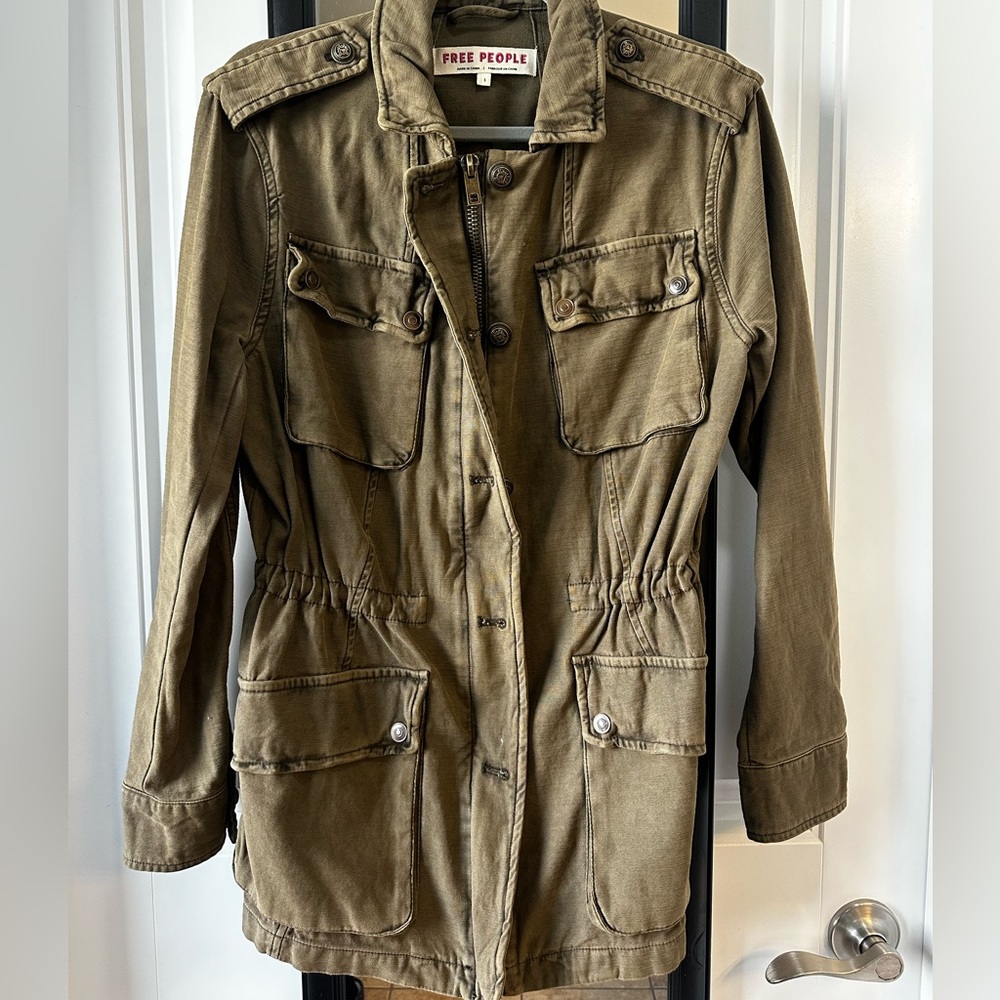 Free People Utility Jacket NWOT